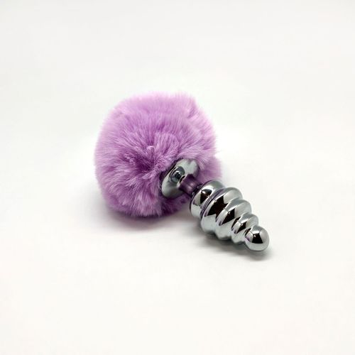 Metal Anal Fluffy Twist Plug M Pink na Arena.pl