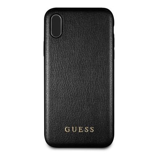 Guess Iridescent - Etui iPhone Xs Max (czarny) na Arena.pl