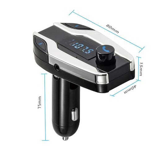 Transmiter FM LCD X7 Bluetooth AD2P MP3 USB na Arena.pl