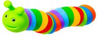 GĄSIENICZKA MONTESSORI SENSORYCZNA TĘCZOWA ROBAK