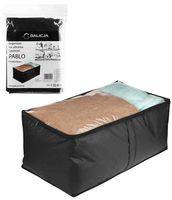 Organizer pokrowiec na ubrania i pościel 75 x 40 x 30 cm PABLO czarny