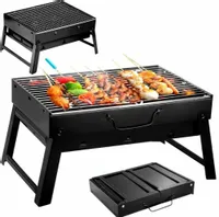 Grill ogrodowy przenośny rUszt WĘGLOWY turystyczny