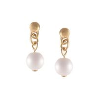 Kolczyki wiszące perełki z kolekcji Afrodyta Pearls by Klaudia Nieścior