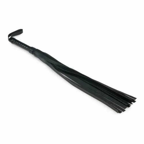 sinner gear mini skorzany flogger z ergonomicznym uchwytom czarny na Arena.pl