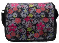 młodzieżowa torba z poliestru z szerokim, regulowanym paskiem - loren