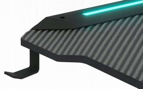 Biurko Gamingowe Komputerowe Stół dla Gracza Nowoczesne LED 120 cm na Arena.pl