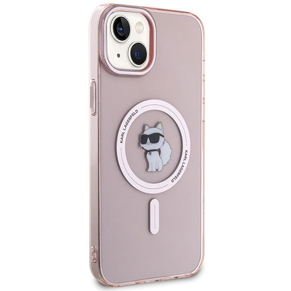 Etui Karl Lagerfeld do iPhone 15 Plus, iPhone 14 Plus, Różowy, MagSafe zdjęcie 4