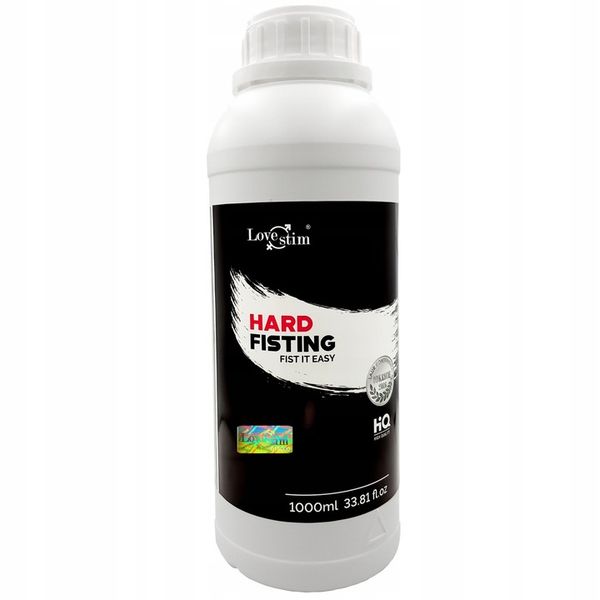HARD FISTING 1000ml GĘSTY PROFESJONALNY ŻEL DO FIS zdjęcie 1