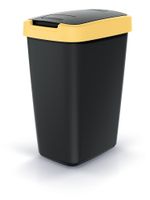kosz na śmieci 12l compacta q jasny żółty | czarny