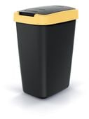 kosz na śmieci 12l compacta q jasny żółty | czarny