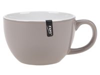 Kubek kamionkowy filiżanka JUMBO 450 ml ciężki beżowy taupe