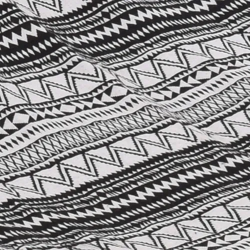 Hamak jednoosobowy biało-czarny 200x80 cm na Arena.pl