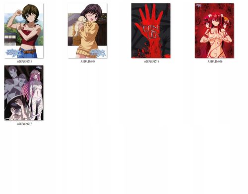 Plakat Elfen Lied DO WYBORU na Arena.pl