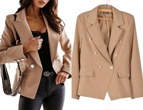 ŻAKIET MODNA MARYNARKA STYLOWY ŻAKIET różne KOLORY S 190 na Arena.pl