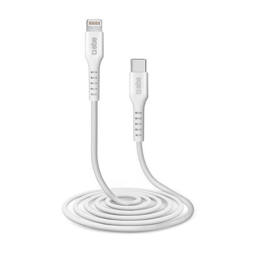 kabel przewód usb-c - iphone lightning 2m - biały na Arena.pl