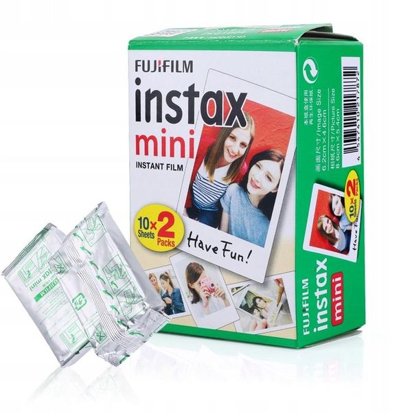 Wkłady Instax MINI 2x20sztuk 40 ZDJĘĆ Film Fujifilm 11 12 EVO Drukarka Link zdjęcie 7