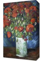 Obraz 30x50cm Vase with Poppies, Van Gogh Vintage do Salonu