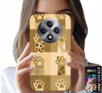 ETUI DO OPPO RENO12 F / 12FS 5G - LOVE CAT, WZORY Z KOTAMI, ŁAPKI KOTÓW