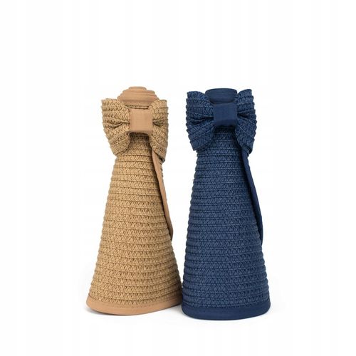 Daszek Przeciwsłoneczny na Lato Słońce GRANATOWE Rondo Duże Szerokie na Arena.pl