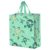 torba na zakupy 14l 30x14x33 żółwie zielona 1szt