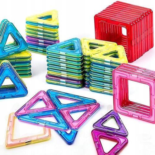 Magnetyczne Klocki Konstrukcyjne Dla Dzieci 50 Elementów na Arena.pl