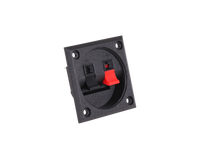 GNI0237 Gniazdo glosnikowe 2 PIN kwadrat