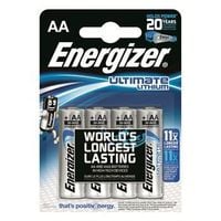 Energizer Lithium AA - LR6 Ultimate 4-pa