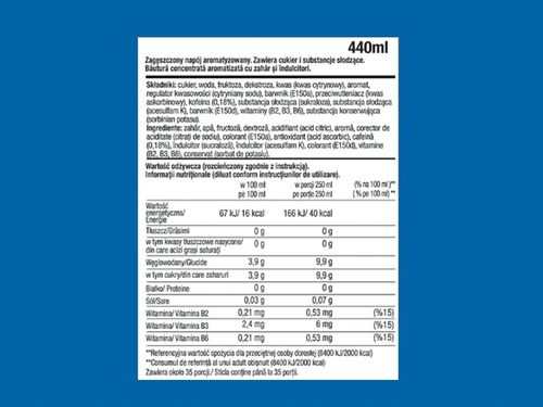 3x SYROP SODASTREAM XTREME ENERGY ENERGETYK DO SATURATORA 9L NAPOJU z 440ml na Arena.pl