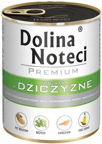 DOLINA NOTECI PREMIUM Mokra karma dla psa MIX smaków 10x800g bez kurczaka na Arena.pl