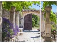 70X50CM STARE OPACTWO ST HILAIRE DWÓJ OBRAZ NIESYMETRYCZNY