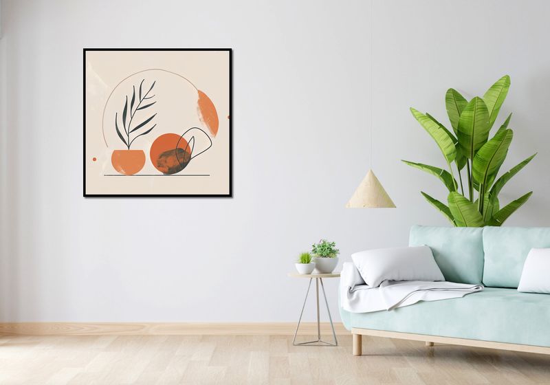 Plakat 90x90cm Tonacja Pasteli zdjęcie 4