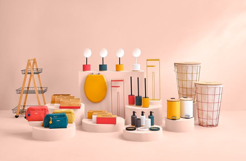 Pudełko na chusteczki Modern białe zdjęcie 2