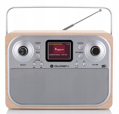Radio Retro FM DAB+ Bluetooth USB AUX Budzik GoGEN na Arena.pl