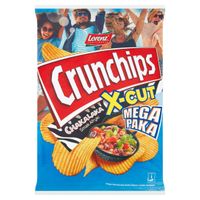 Crunchips X-Cut Chipsy ziemniaczane o smaku chakalaka 200 g