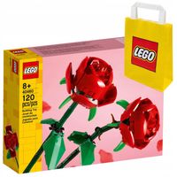 KLOCKI LEGO 40460 RÓŻE BUKIET KWIATY RÓŻA PREZENT NA DZIEN MAMY + TORBA