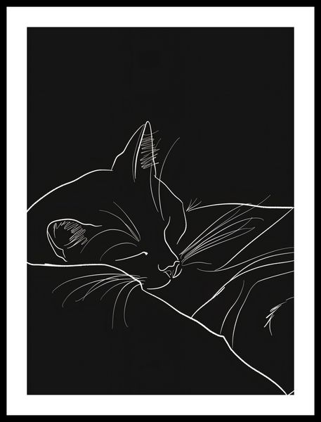 Plakat 40x55cm Nocny Spokój zdjęcie 3