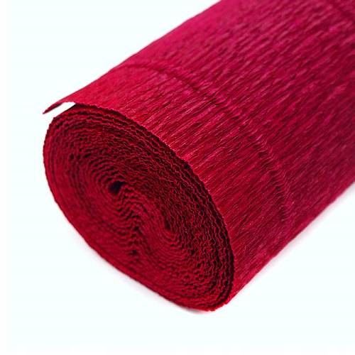 bibuła krepina 50x250cm 180gr 586 czerwona c. 8608 na Arena.pl