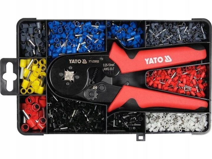 Yato YT-23052 Szczypce do zaciskania konektorów zdjęcie 1