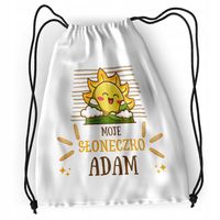 Plecak Sportowy Szkolny Dla Adama Syna Dziecka Z Nadrukiem Ze Zdjęciem