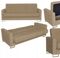 Kanapa sofa Marcello rozkładana wersalka spania bonell łóżko Family Meble