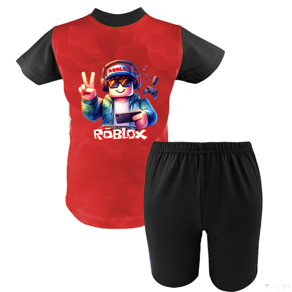 Krótka Piżama dziecięca Roblox zdjęcie 1