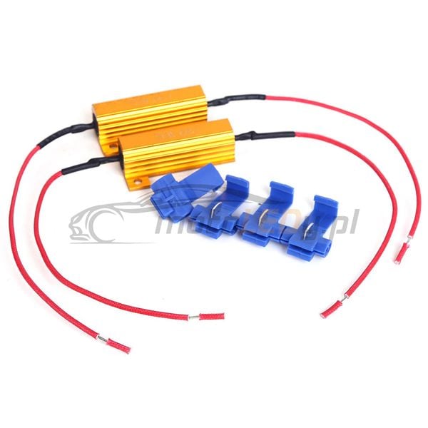 REZYSTOR - DEKODER BŁĘDU CAN 50W 6 OHM 12V zdjęcie 1