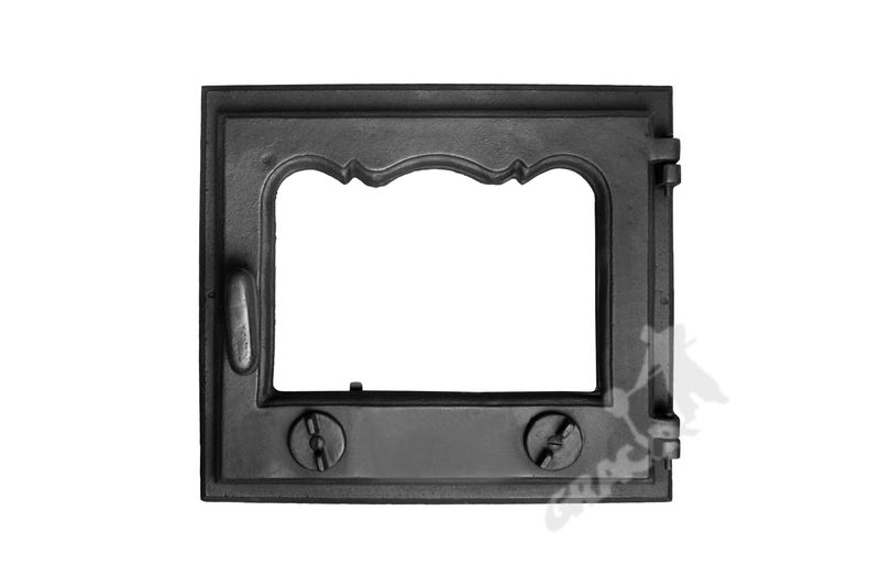 DRZWI D1 PRAWE - 33X38 CM żeliwne do pieca piecowe kaflowe zdjęcie 1