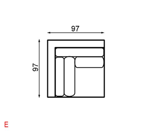 Narożnik Modułowy Palermo XI na Arena.pl