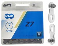Łańcuch rowerowy 7-rzędowy KMC Z7 114ogniw