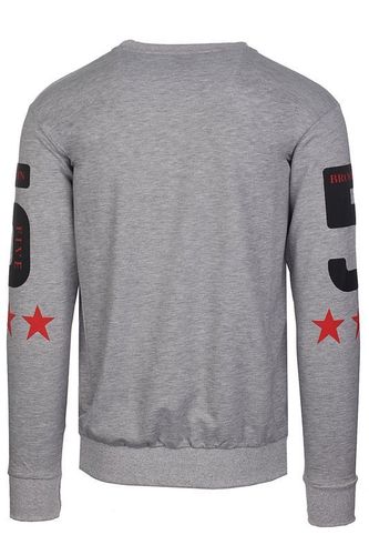 Bluza Męska Brooklyn BL12 Szary M na Arena.pl