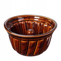 Kadax Forma do Babki z Kominem Ceramiczna 27cm 5L