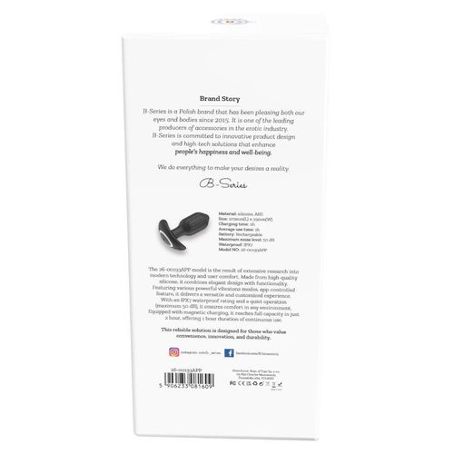 Bliss App - Vibrating Anal Plug na Arena.pl