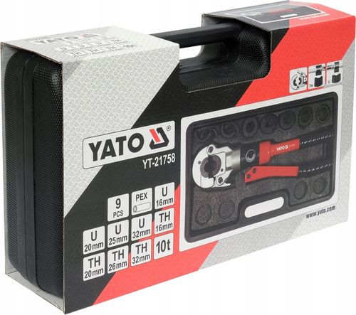 YATO ZACISKARKA PRASKA RUR 8MATRYC PEX U/TH16-32 na Arena.pl