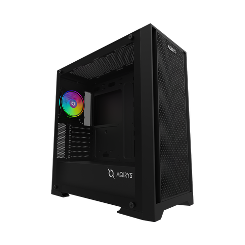 AQIRYS Obudowa do komputera AVIOR black na Arena.pl